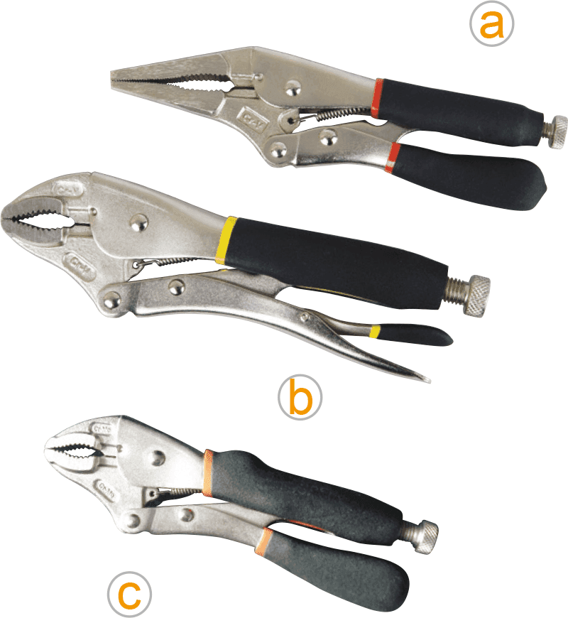 Locking Pliers, Double PVC Dipped Handle(圖1)