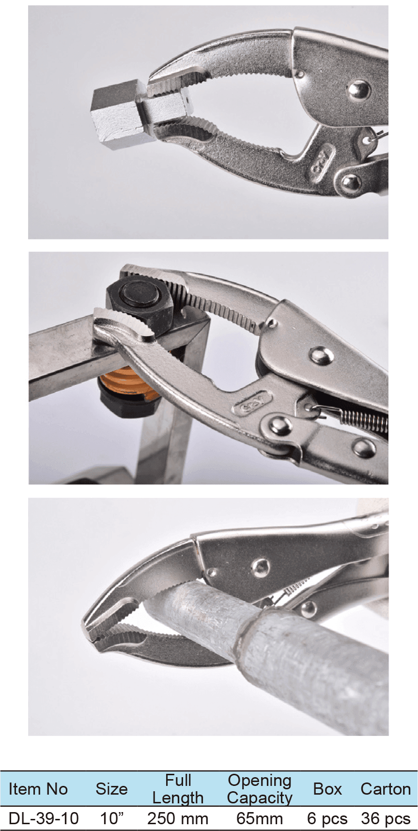 Locking Pliers, Wide Opening 0-50MM(圖1)