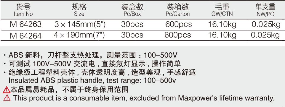 塑柄測(cè)電筆(圖1)