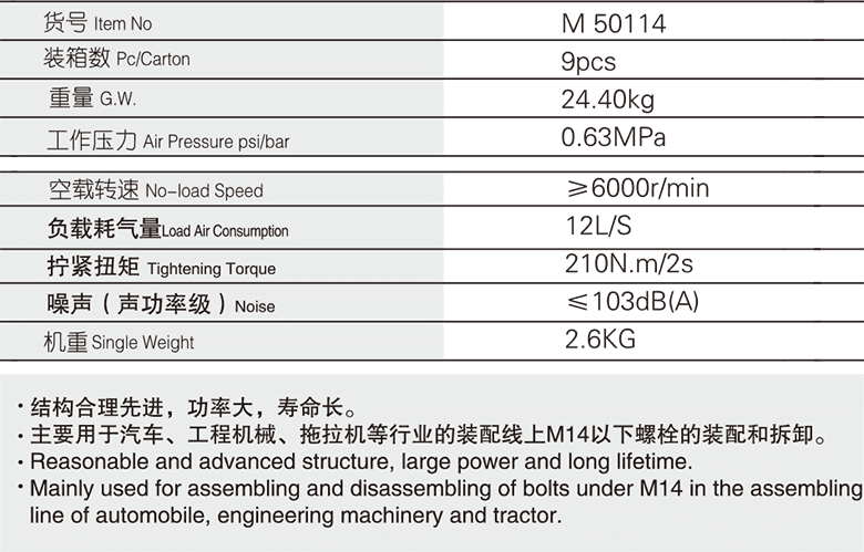 12.5mm工業(yè)級氣扳機(jī)(圖1)