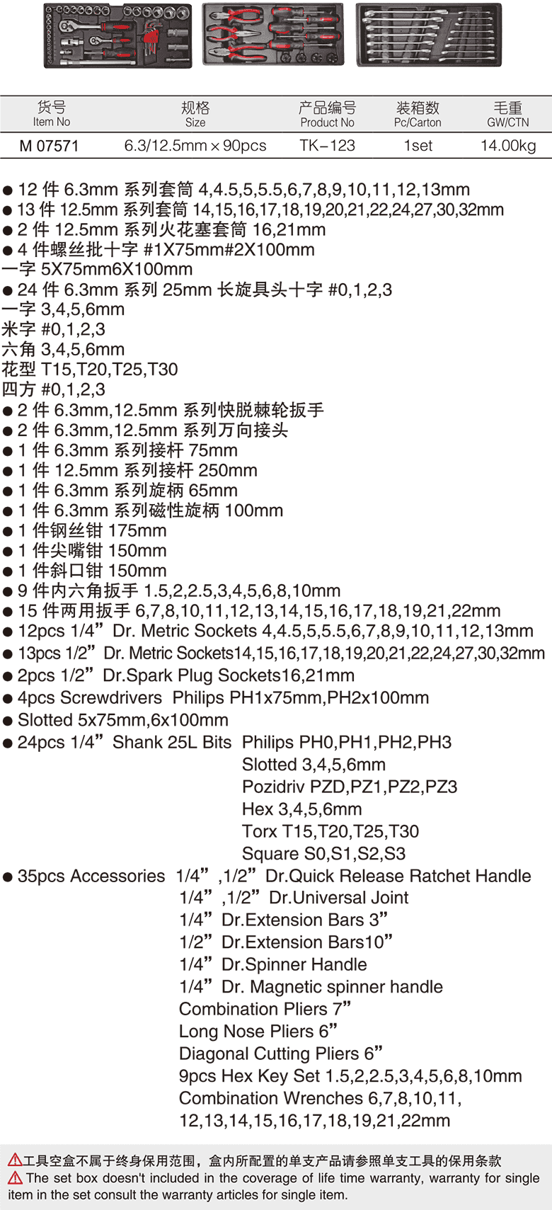 90件公制套筒組套(圖1)