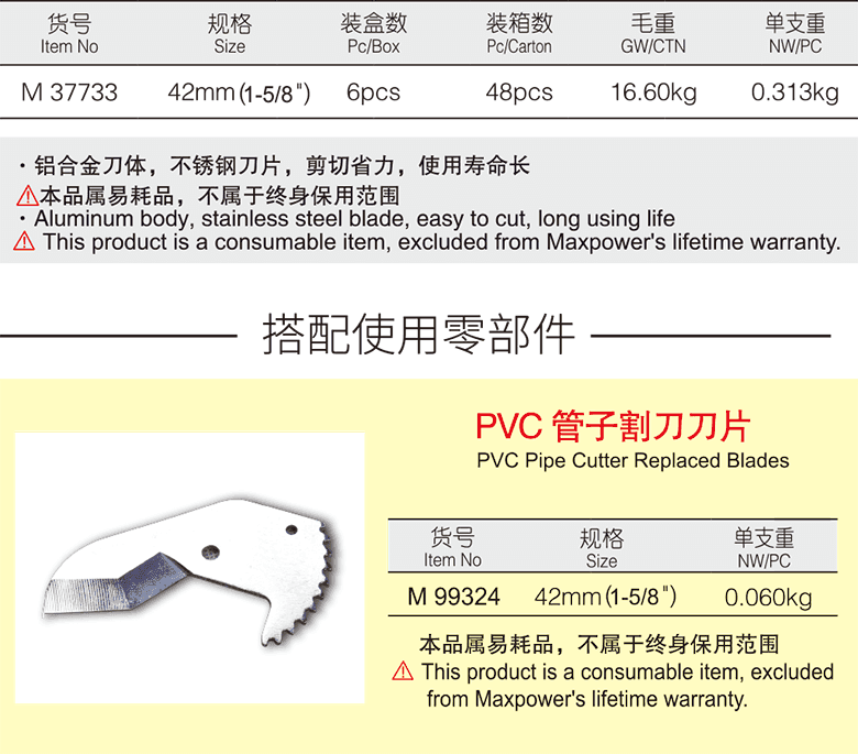 PVC管子割刀(圖1)