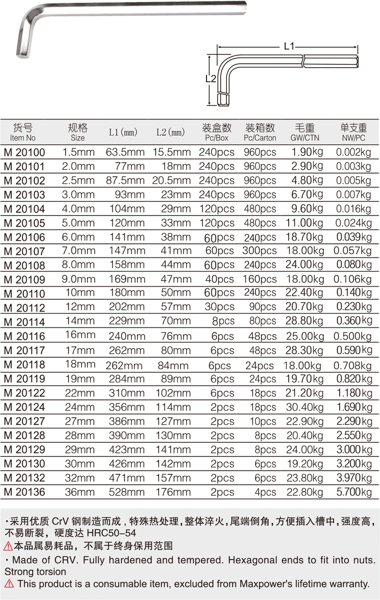 專(zhuān)業(yè)級(jí)平頭電鍍加長(zhǎng)內(nèi)六角扳手(圖1)