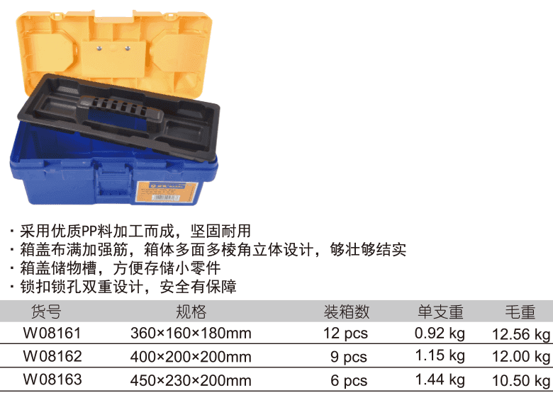 加強型塑料工具箱(圖1)