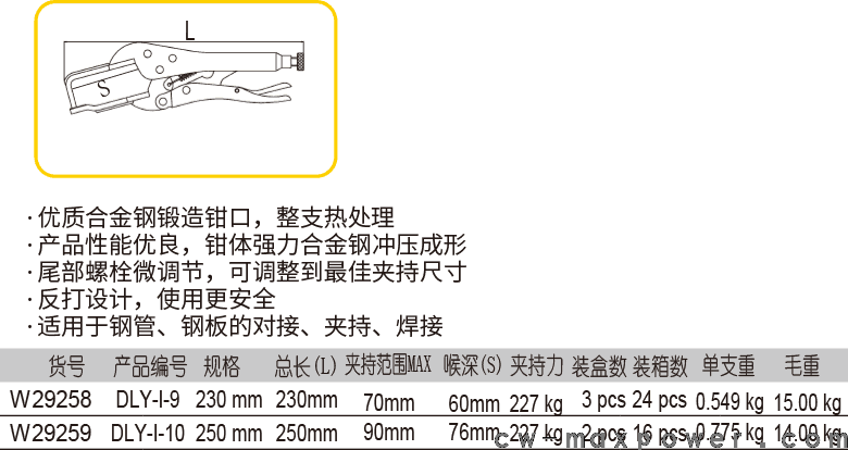 焊接大力鉗(圖1)